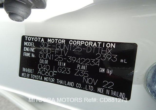 
								2022 TMT HILUX ZGR full									