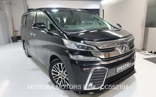 2016 TOYOTA VELLFIRE 3.5 ZA-G EDITION SUNROOF-REVCAM