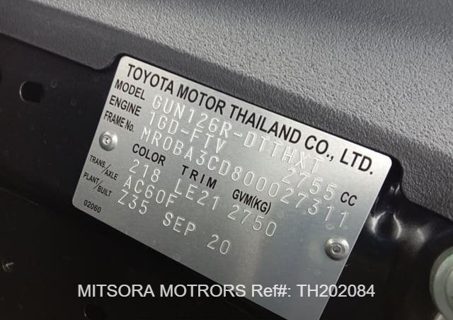 
								2020 TOYOTA HILUX ROCCO DOUBLE CABIN full									