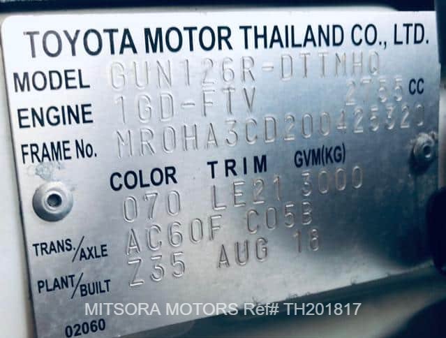 
								2018 TOYOTA HILUX full									